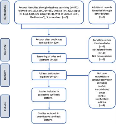 Pediatric hypnic headache: a systematic review